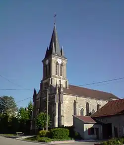 The church in Vouthon-Haut