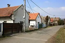 Western part of Újezdec