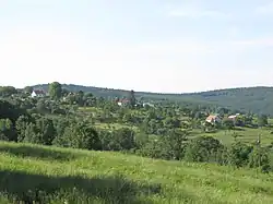 Scattered buildings typical for Žítková