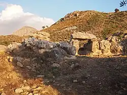 Map showing the location of Koumasa in southern Crete