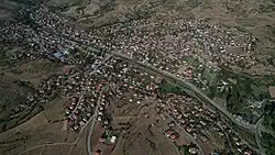 Air view of the village