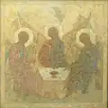 Holy Trinity by&nbsp;M.&nbsp;Presnyakov (inspired by Andrei Rublev's famous icon)