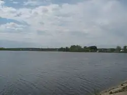 Chyornovskoye Reservoir in Volzhsky District