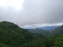 Mountains in Mengga Town.