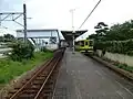 The Isumi Railway platform in July 2011