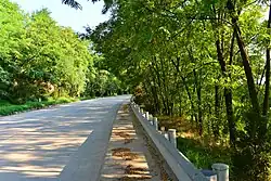 China National Highway 210 in Luochuan