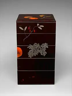 Tiered Food Box with Summer and Autumn Fruits, Metropolitan Museum of Art