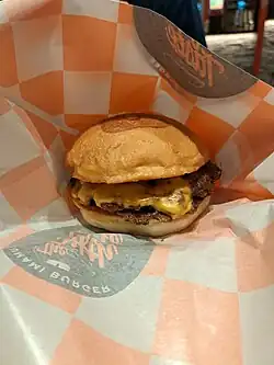 An 'Old Fashion' Burger from Umami Burger