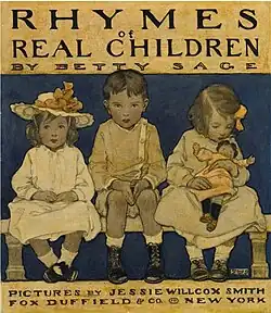 Cover of Rhymes of Real Children by Betty Sage, 1903