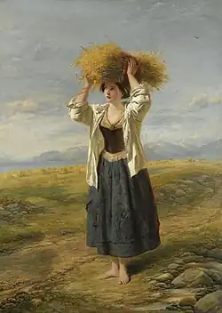 The Little Gleaner, c.1850