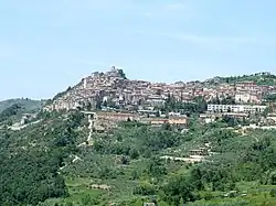 View of Olevano Romano