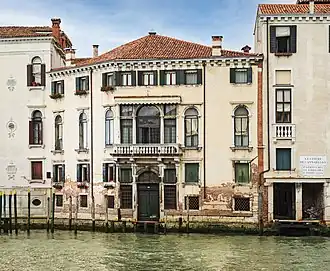 (Venice) Palazzo Emo alla Maddalena - Facade on Canal Grande