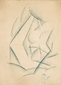 Adolf Hoffmeister, Path, 1918