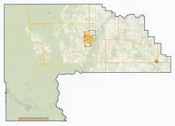 Brazeau County is located in Brazeau County