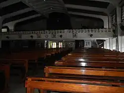 The National Cathedral's choir loft located at the rear upper floor part of the building