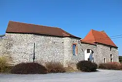 Former castle, now a brewery, in Irchonwelz