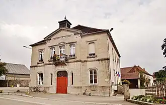 The town hall in Valempoulières