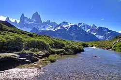 View of Mount Fitz Roy