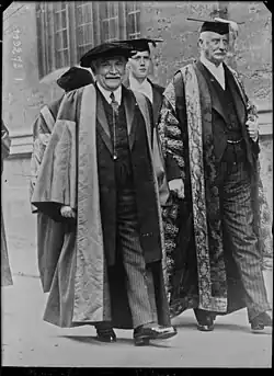 Reception at Oxford, May 1927