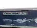 17311 Chennai–Vasco Express – coachboard