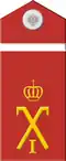 Shoulder insignia Yefreytor to Imperial Russian Army (until 1917)