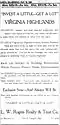 1922 ad for Virginia Highlands