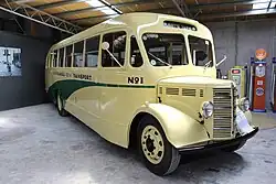 1946 Bedford bus. "Invercargill City Transport" (New Zealand)