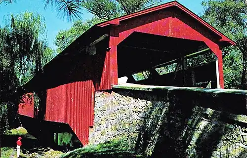 Bogert Covered Bridge in 1965