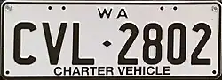 Charter vehicle
