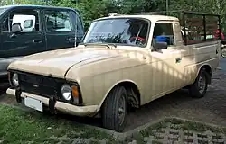 Izh-27151-01 pickup version in Chile (the vehicle was sold under the Lada brand in some markets)