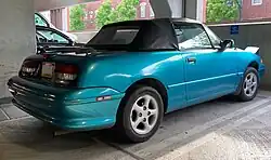 1994 Mercury Capri, rear view