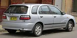 Facelift Nissan Pulsar 5-door (Australia)