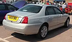 Facelift Rover 75 saloon