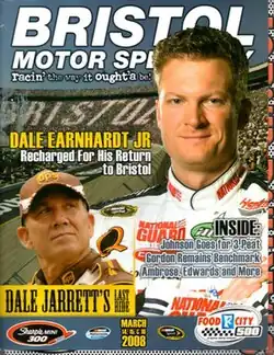 2008 Food City 500 program cover