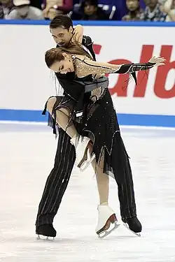 Cathy Reed and Chris Reed at the 2010 NHK Trophy