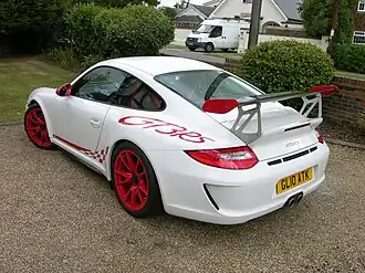 2010 Porsche 997 GT3 RS (post-facelift) rear