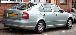 Liftback facelift (rear view)