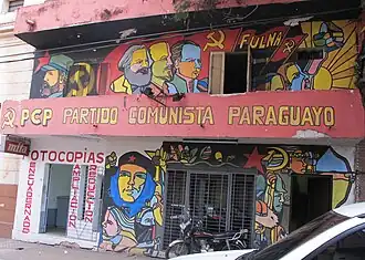 Communist Party office in Asunción