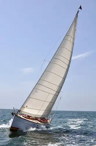 Cruising yacht, Zapata II, in 2013