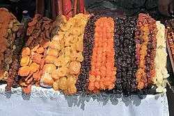 Dried fruits for sale