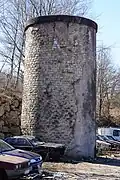 Ruins of the water tower.