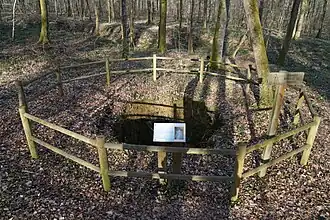 The former shaft No. 15 has been refurbished.