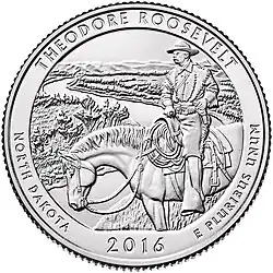 Theodore Roosevelt National Park quarter