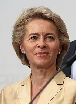 Ursula von der Leyen, President of the European Commission (2019 - present).
