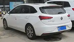 2018 Buick Excelle GX estate rear.