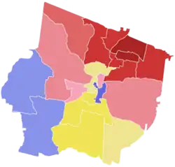 Final results by county