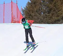 Qiu Xiyang at Team Ski-Snowboard Cross