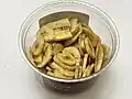 Dried banana chips