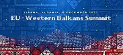 Logo of 2022 EU–Western Balkans summit