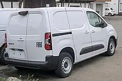 Rear view (Van)